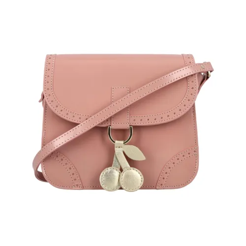 Bonpoint Сумка через плечо из коровьей кожи женская розовая