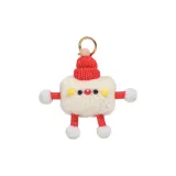 Плюшевый робот - бежевый