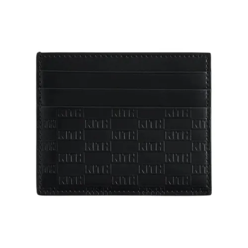 KITH Коровья кожа Держатель для карт Мужской Черный