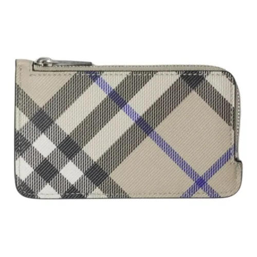 Burberry PU (полиуретан) Полиуретан Картхолдер Женский Lichen Цвет