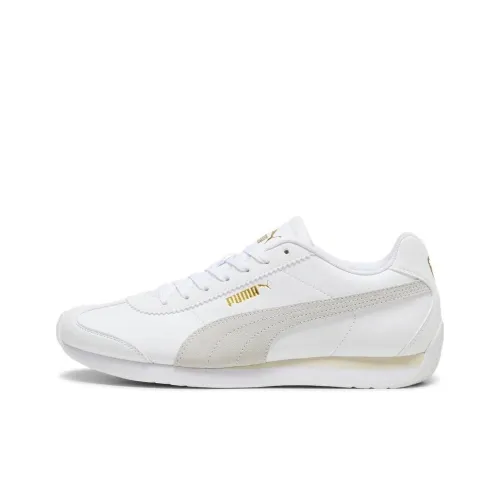 PUMA Turin 3 Slip-resistant Abrasion-resistant Low Top Беговые кроссовки Унисекс Белый Серый