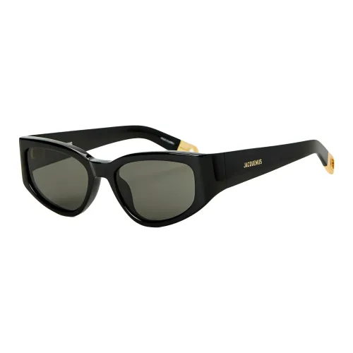 Jacquemus Ацетат Квадратные Солнцезащитные Очки Женские Черные