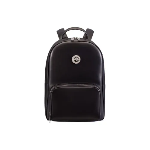 STEFANO RICCI Рюкзак из коровьей кожи мужской черный