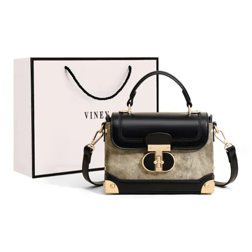 VINEY Сумка из синтетической кожи сумка через плечо сумка через плечо обычная женская хаки и черная