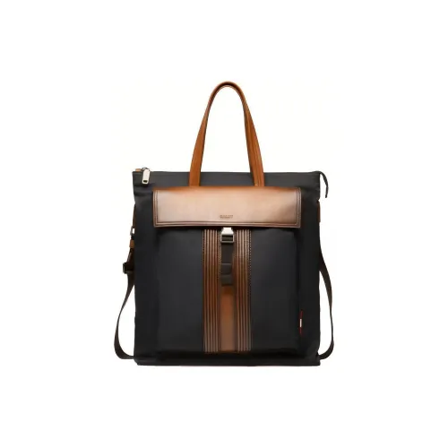 BALLY Кожа с Нейлоном Сумка-тоут на плечо Мужская Черная