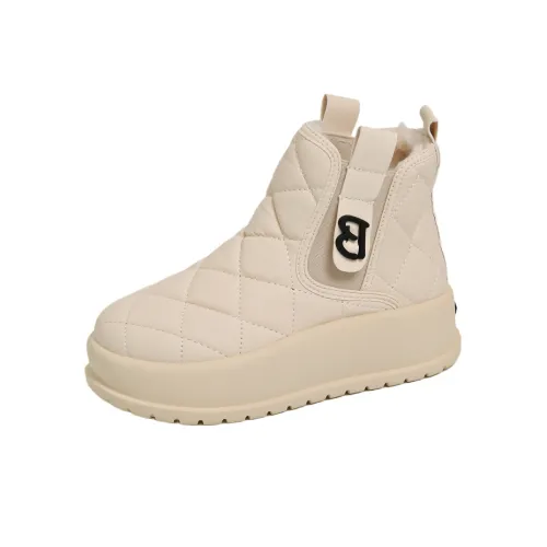 KUPE Теплоизоляционный Slip-Resistant Покрытие Короткие Снежные Ботинки Женские