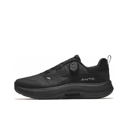 ANTA Divine Pro Беговые кроссовки Низкий топ Черный мужской