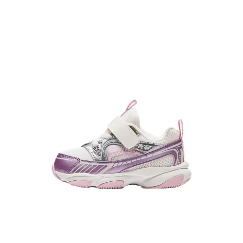 Antakids Slip-resistant Shock Absorbers Низкий топ Обувь для малышей Айвори Фиолетовый Серебряный Для новорожденных и малышей