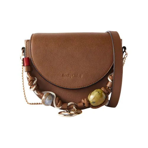 See By Chloe Текстурированная кожа сумка через плечо сумка на плечо женская карамель