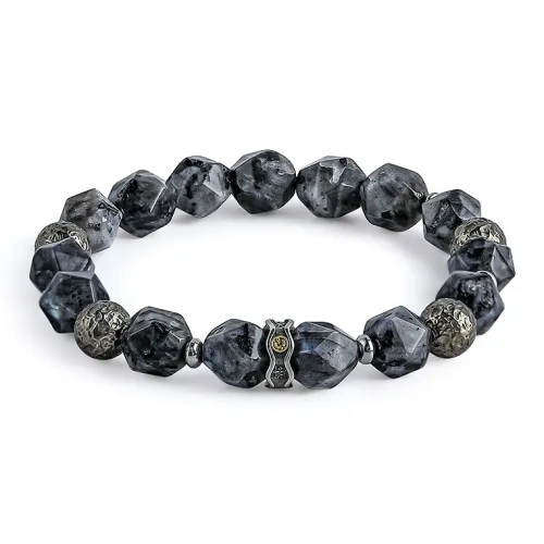 CUUD Черный Шунгит Браслеты Мужские