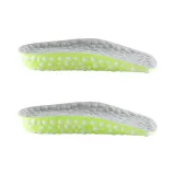 Зеленый низ с серым верхом [2 шт, 1,5 см] Boost Попкорн Семипунктная амортизация, увеличенная высота