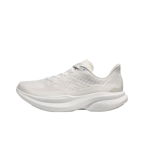 HOKA ONE ONE MACH 6 Износостойкий и Легкий Низкий Топ Походная обувь Мужская Белый