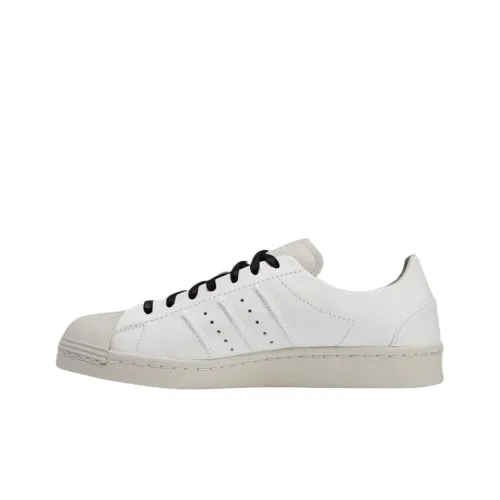 Adidas Superstar Series Износостойкий и Легкий Низкий Топ Кроссовки для скейтбординга Унисекс Белый