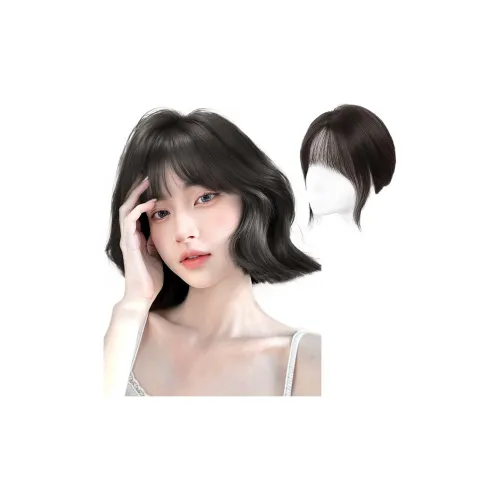 YUNQING Французская заколка для челки для женских париков натуральный мокко