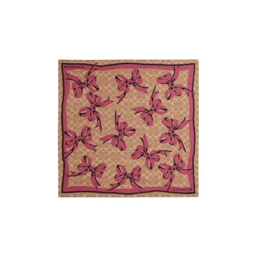 COACH Шелковые повязки на голову Женские Многоцветные