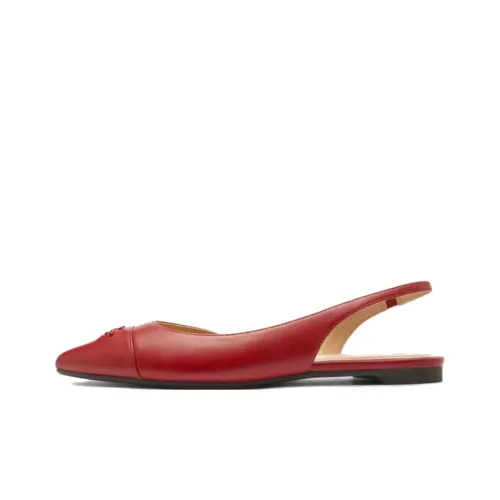 COACH Valerie SLINGBACK Повседневная обувь Женская Красная
