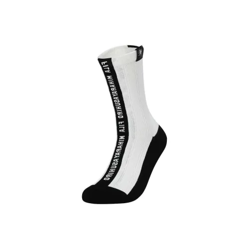 FILA 1 Pack Белый/WT Мужские Носки до колена