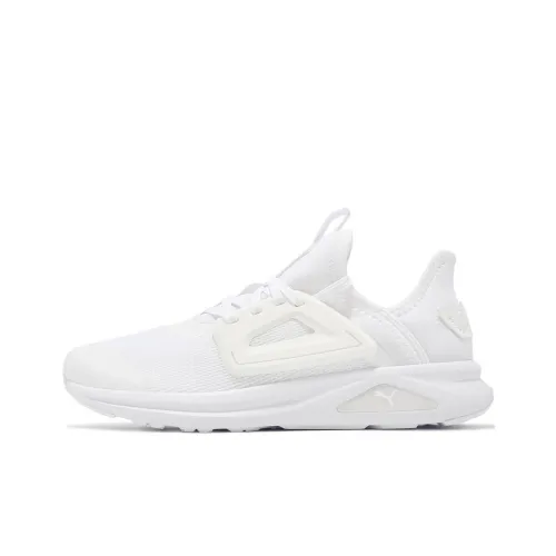 PUMA Enzo 2 Slip-resistant Abrasion-resistant Low Top Casual Running Shoes Unisex White PUMA Enzo 2 Противоскользящий Устойчивый к истиранию Низкий Топ Повседневные Беговые Кроссовки Унисекс Белый