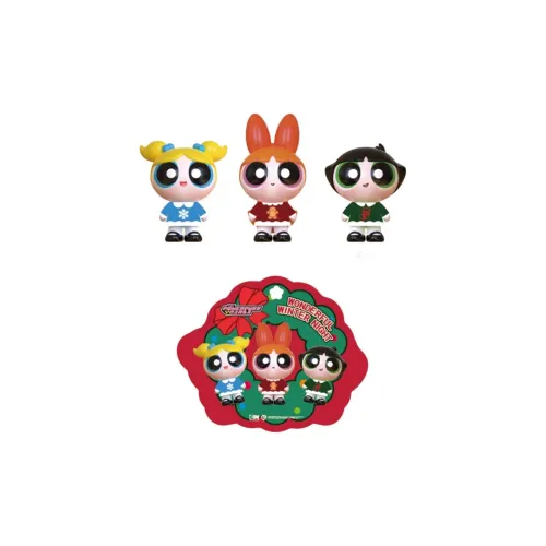 TOP TOY x Суперкрошки Зимний Чудеса Night Коллекция Прозрачный Слепой Бокс с Карточкой