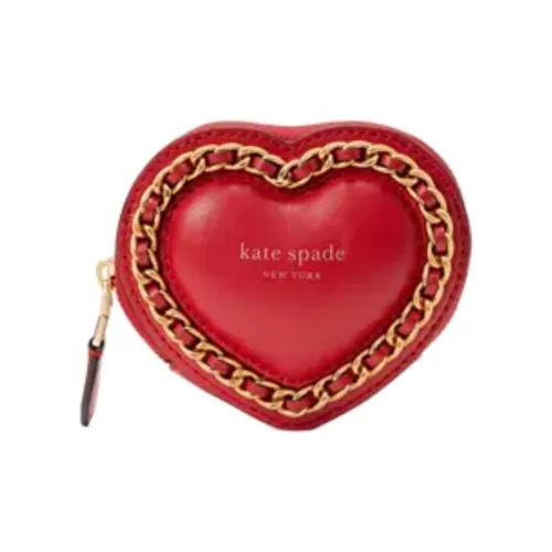 Kate Spade Кожа Кошелек для монет Женские Красный