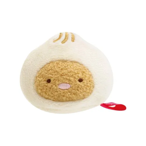 SAN X Corner CREATURE Бублики с жареной свининой Куклы Плюшевая кукла 5,5 см Рекомендуемый рост