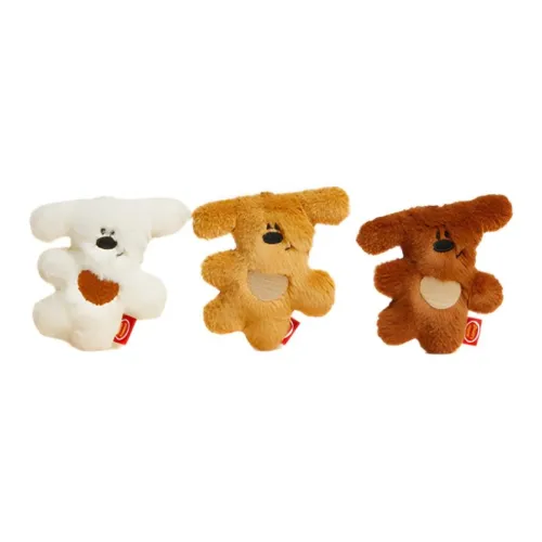 BAYINXIANG Crooked Head Puppy West Highland Charm Set Совместимость с возрастом старше 3 лет Куклы Plush Pendant