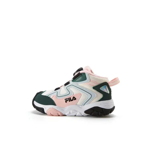 FILA KIDS BOA Термические Высокие Детские Ботинки FILA Белые Мягкие Фуксия Детские