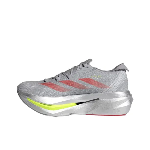 Adidas ADIZERO PRIME X 2 STRUNG Беговые кроссовки Низкий топ Светло-серый Ярко-красный Славный серый Унисекс