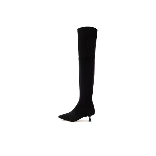 Stuart Weitzman SW Over The Knee Boots 5cm Женские Черные