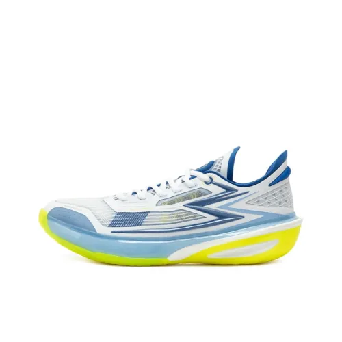 361° Blitz BB Баскетбольные кроссовки Низкий топ Белый Синий Мужской