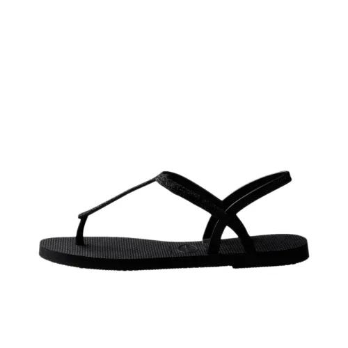 Havaianas YOU Paraty Блестящий розовый One Ремень Сандалии Женские Черный