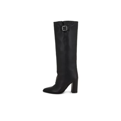 STEVE MADDEN Женские высокие сапоги до колена, черные