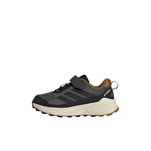 adidas Terrex TRAILMAKER 2,0 Противоскользящий Устойчивый к истиранию Низкий Топ Детская Туристическая Обувь Черный Серый Детский