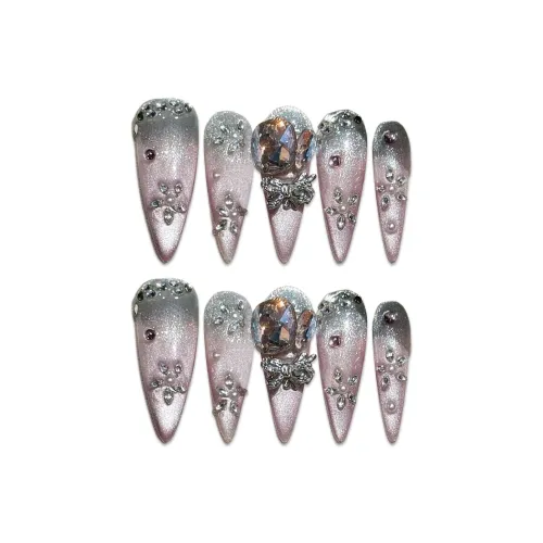 Song Biography Heavy Duty Сверкающий страз Роскошь Осветляющий 30MM Миндаль