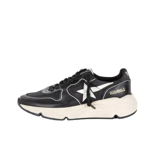 Golden Goose Running Sole Кэжуал Низкий Топ Черный Женский