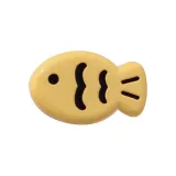 Желтая заколка для волос "Bream"