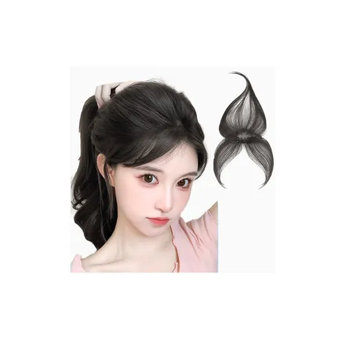 MUYAN CENTER Разделённая Чёлка Парики Человеческие Волосы Короткие Прямые Волосы