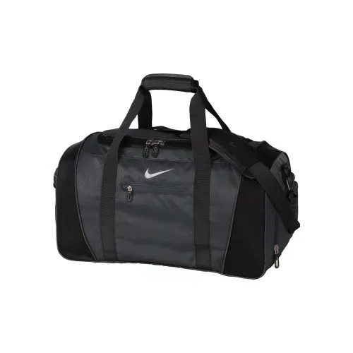 nike Нейлоновая дорожная сумка спортивная сумка дорожная сумка сумка сумка через плечо стандартная унисекс черный серый