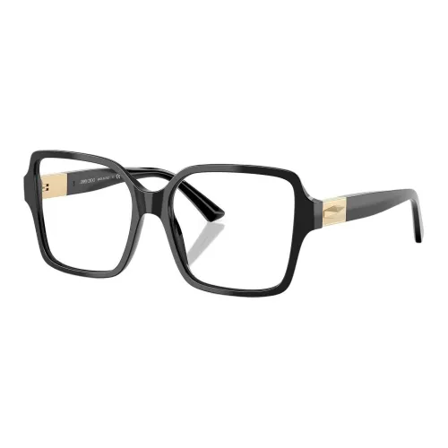 Jimmy Choo Ацетат Квадратные Оправы для Очков Женские Черные