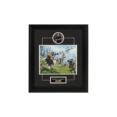 Three For Shinji Hino Final Fantasy Collector's Level Подпись ФОТО Аниме Мерч