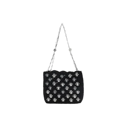 Paco Rabanne Raffia Сумка через плечо Женская Черная