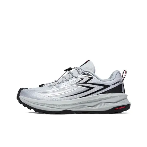 361° Амортизация и Устойчивость к Износу Покрытие Низкий Топ Альпинистская Обувь Мужская Серый Черный