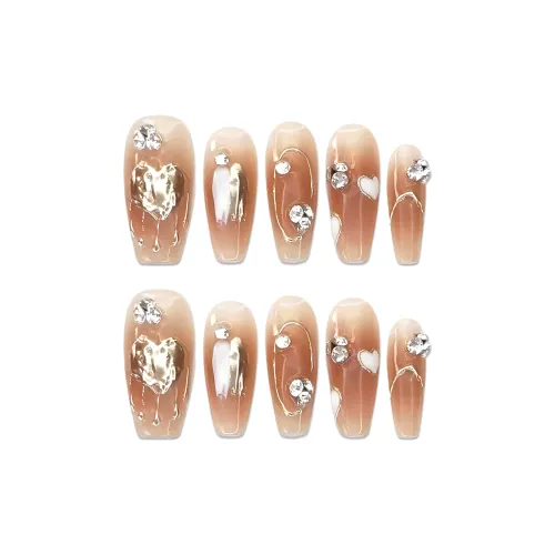 Song Biography Румяна Кошачий глаз Модный Позолоченный Сердце 25 мм Средний LADDER