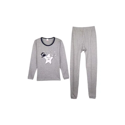 Cotton Gene Thermal Set Women's Gray Коттон Джин Термический Комплект Женский Серый