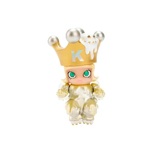 POP MART Коллаборация Молли Детский Erosion Детский Капля воды Золотой Прозрачный Слепой бокс с карточкой