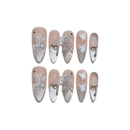 Song Biography Элегантный Кристальный Кошачий глаз Модный 25 мм Миндаль