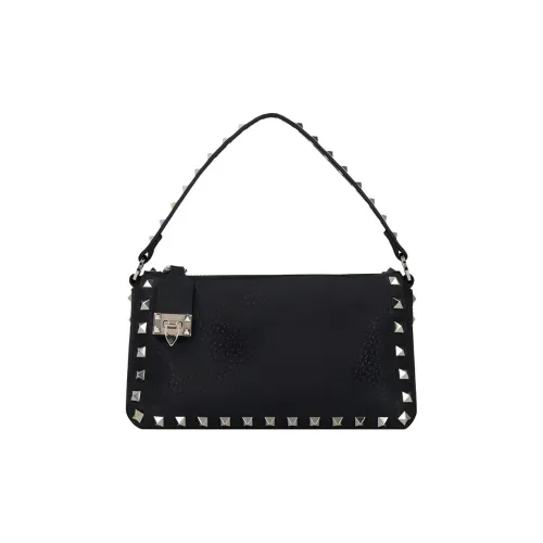 Valentino Rockstud Коровья кожа Сумка Женская Черная