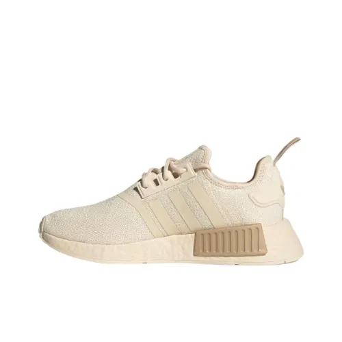 Adidas Originals NMD_R1 Износостойкий и Легкий Низкий Топ Повседневная Обувь Унисекс Бежевый