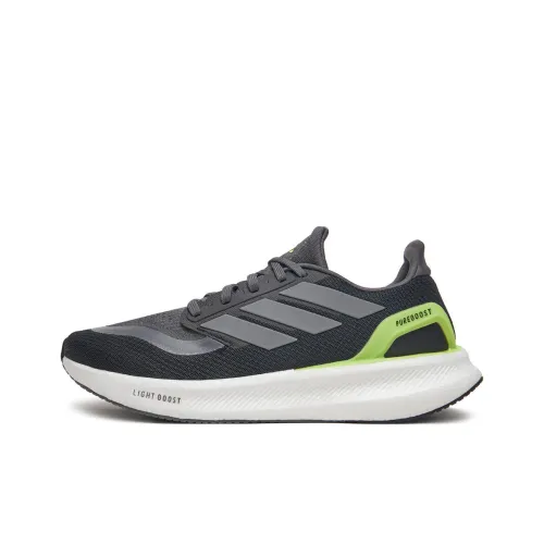 Adidas PUREBOOST 5 Low Топ Беговые кроссовки Мужские Черные