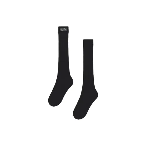 WE11DONE Носки до колена унисекс 1 упаковка черный